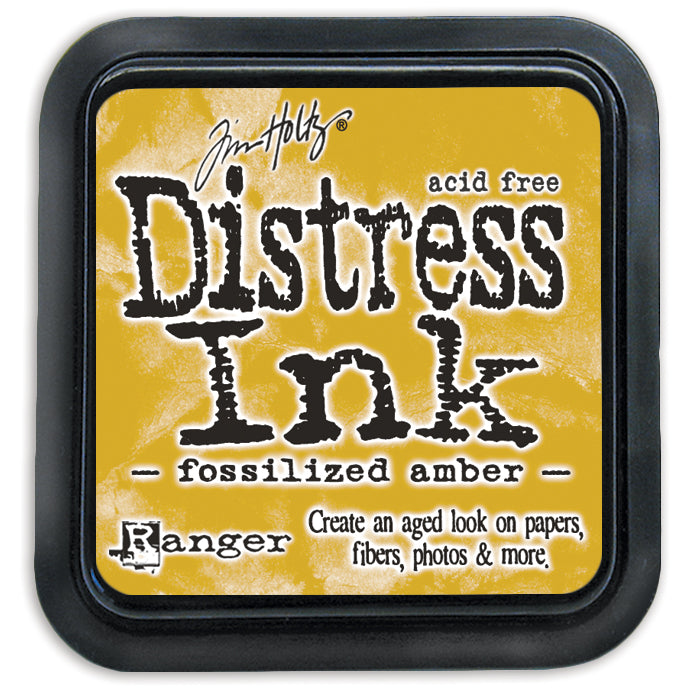 Distress Ink Pad Fossilized Amber
