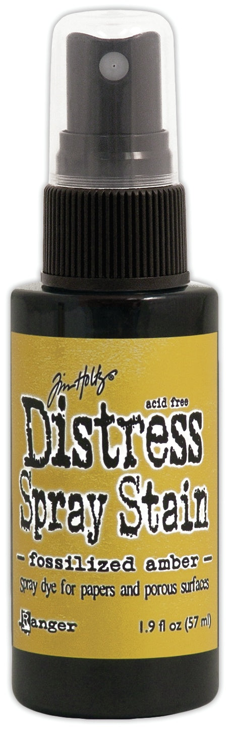 Distress Spray Stain 1.9oz Fossilized Amber