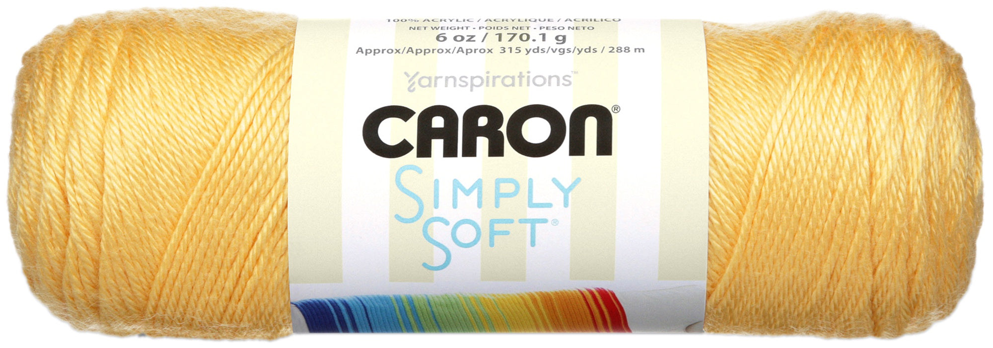 Simply Soft Solids Yarn Sunshine