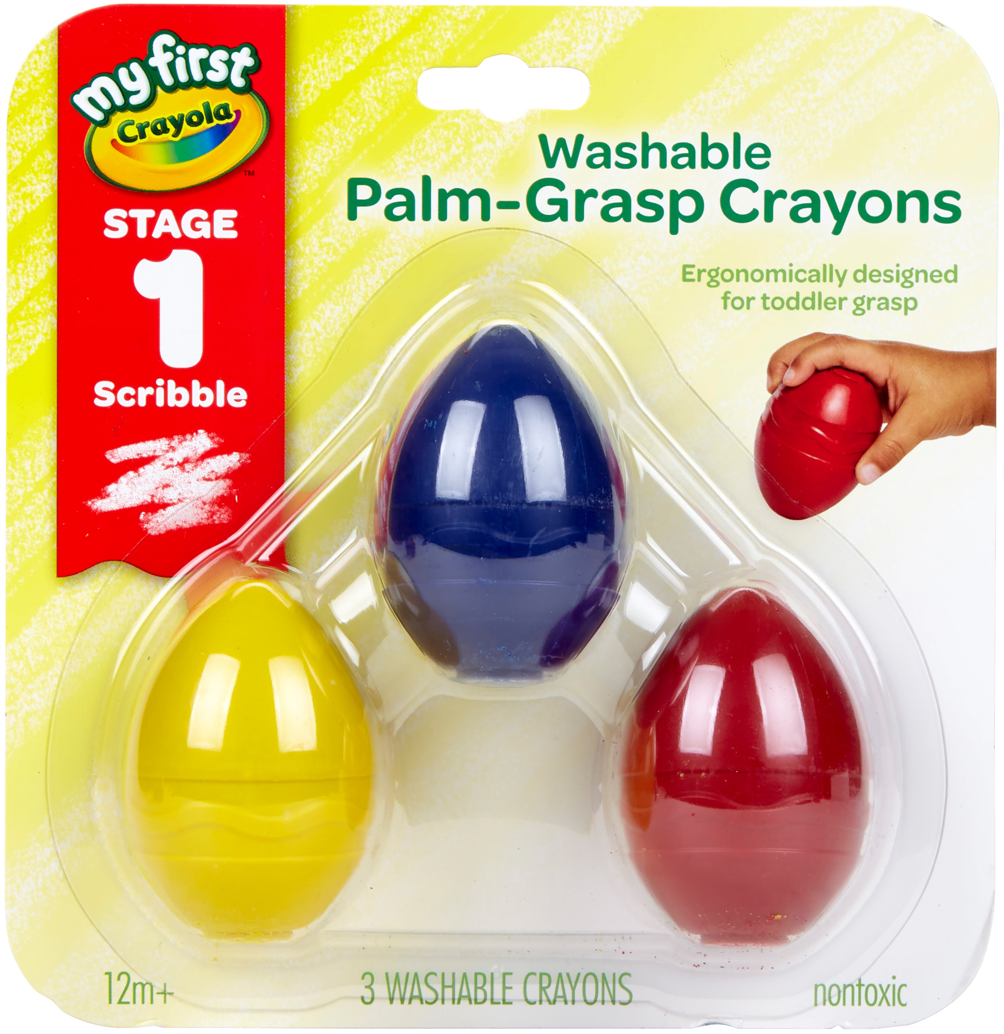 Crayola My First Washable Egg Crayons  