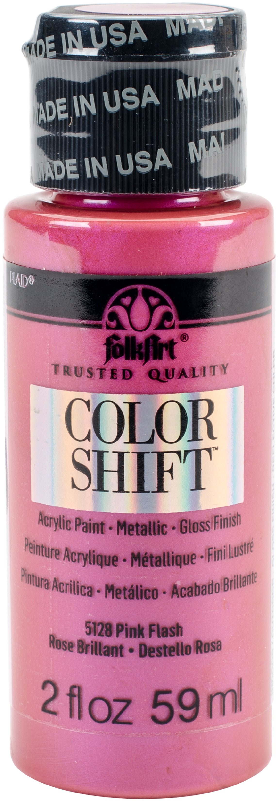 FolkArt Color Shift 2oz Pink Flash