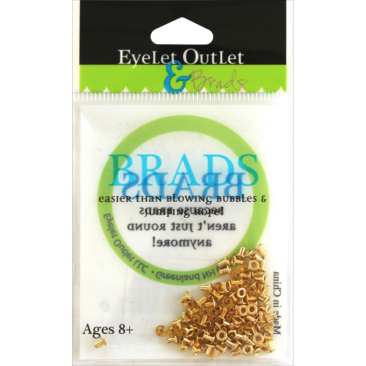 Eyelet Outlet Eyelets 1/16" 100/Pkg Gold