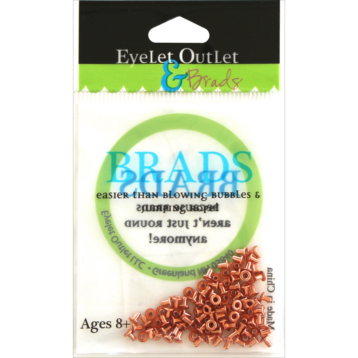 Eyelet Outlet Eyelets 1/16" 100/Pkg Copper