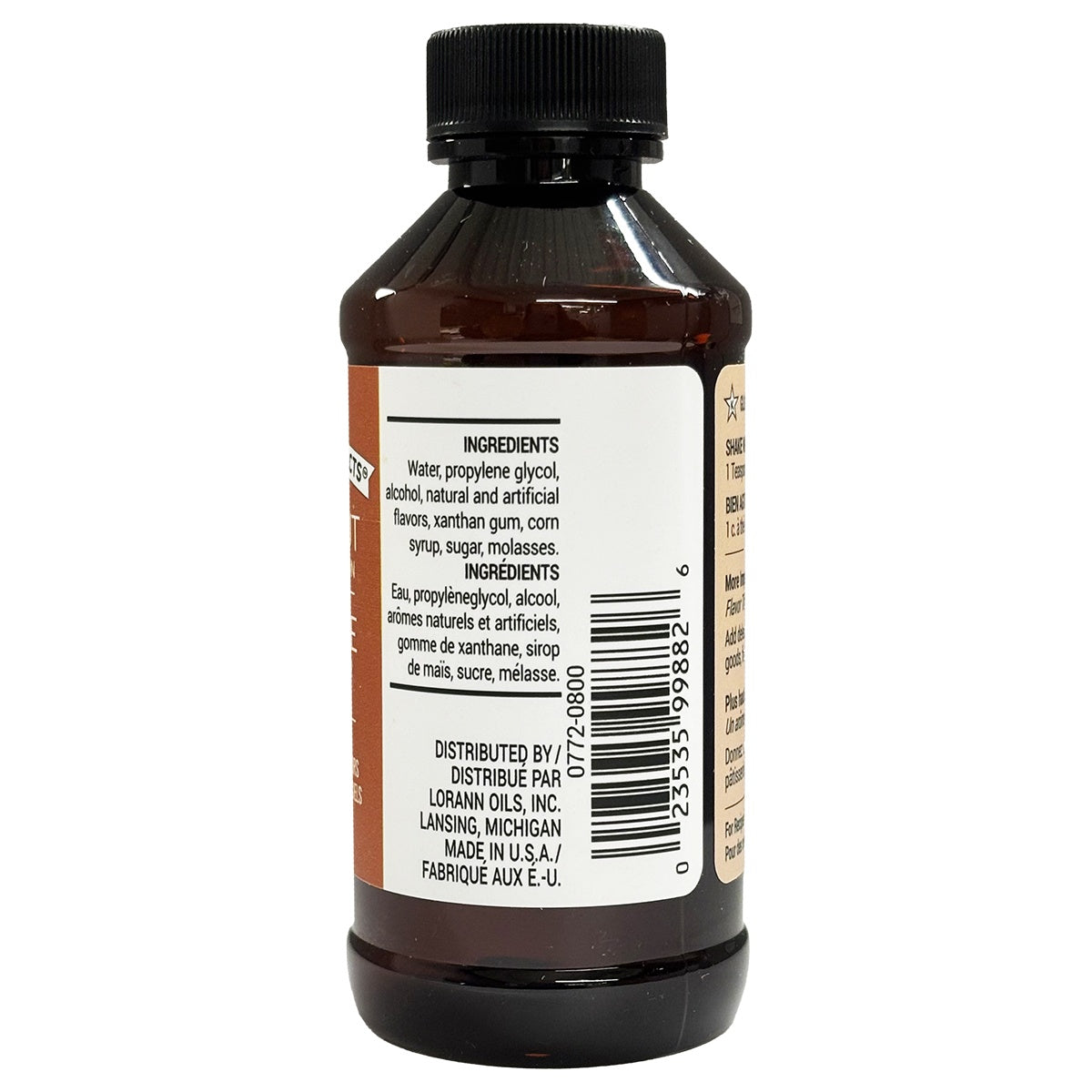 Bakery Emulsions Natural & Artificial Flavor 4oz Hazelnut