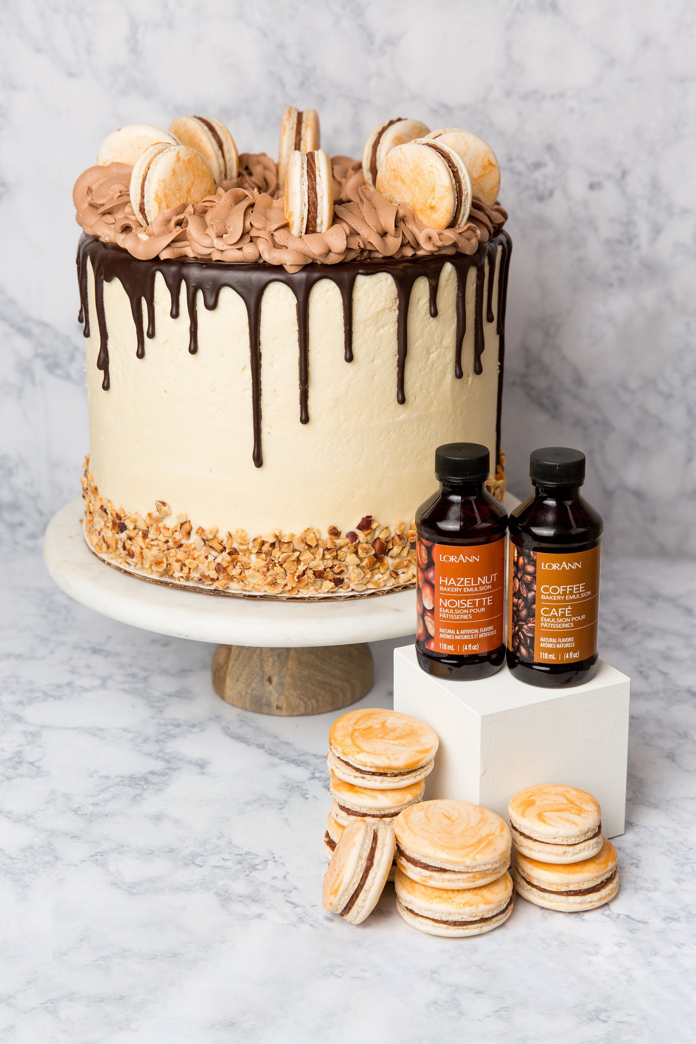 Bakery Emulsions Natural & Artificial Flavor 4oz Hazelnut
