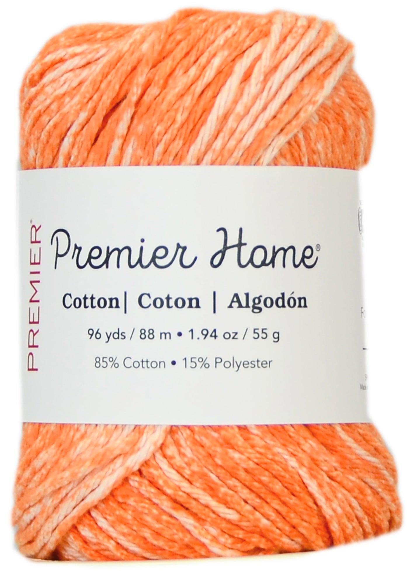 Home Cotton Yarn - Multi Tangerine Splash