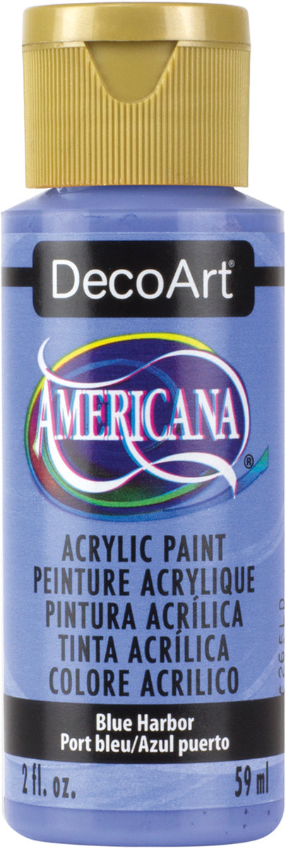 Americana Acrylic Paint 2oz Blue Harbor - Opaque