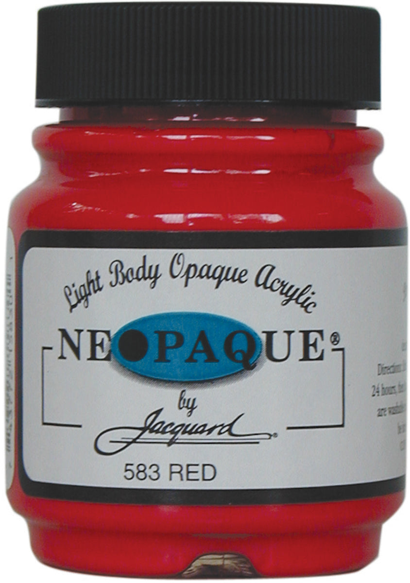 Jacquard Neopaque Acrylic Paint 2.25oz Red