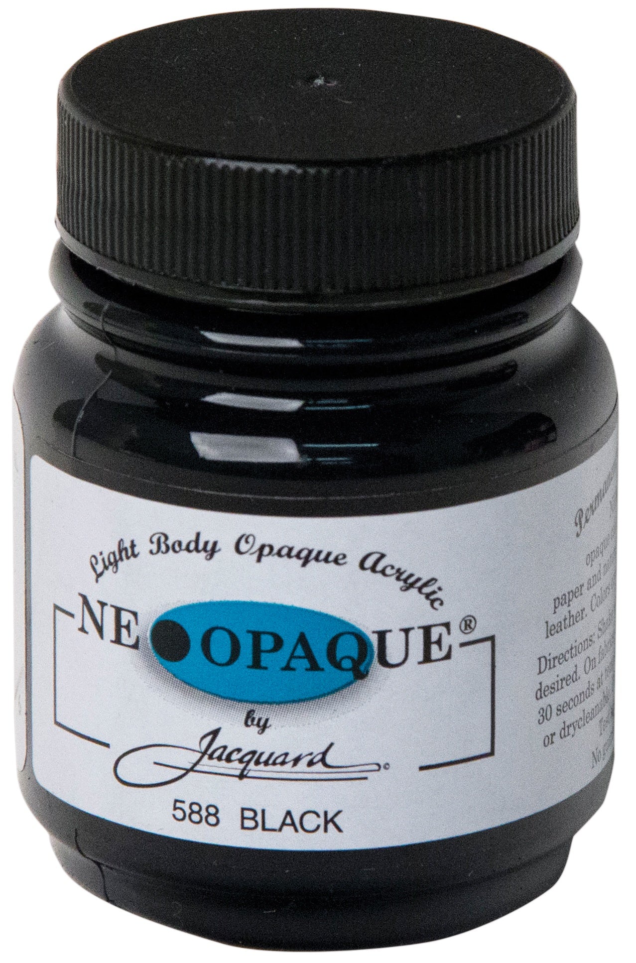 Jacquard Neopaque Acrylic Paint 2.25oz Black