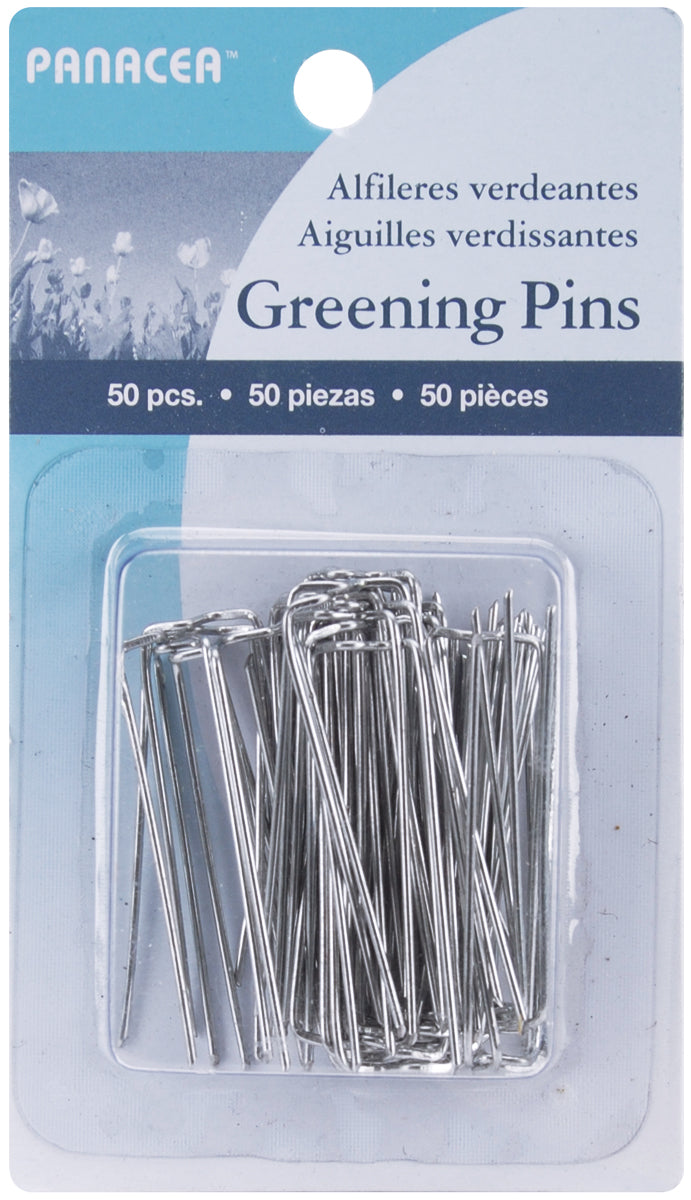 Greening Pins 1.75" 50/Pkg Silver