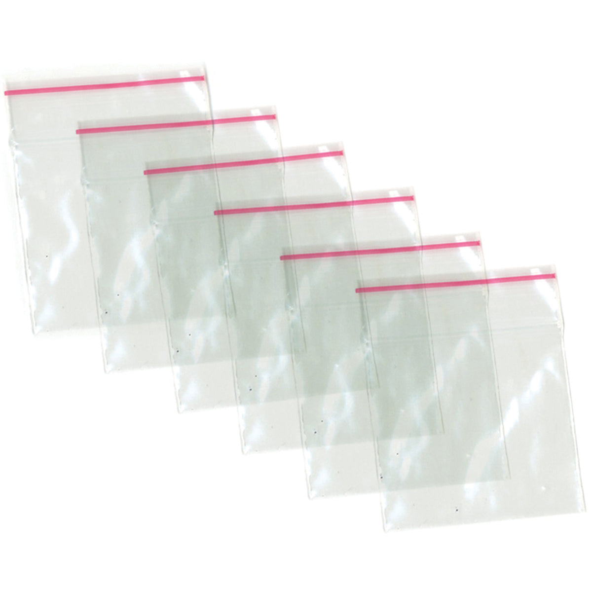 Ziplock Polybags 200/Pkg 1.5"X1.5" Clear