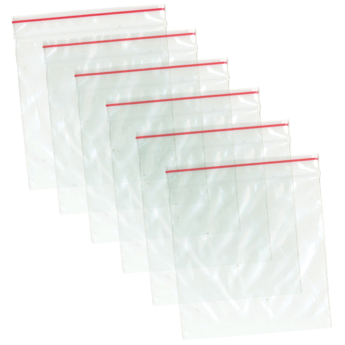 Ziplock Polybags 60/Pkg 3"X3" Clear