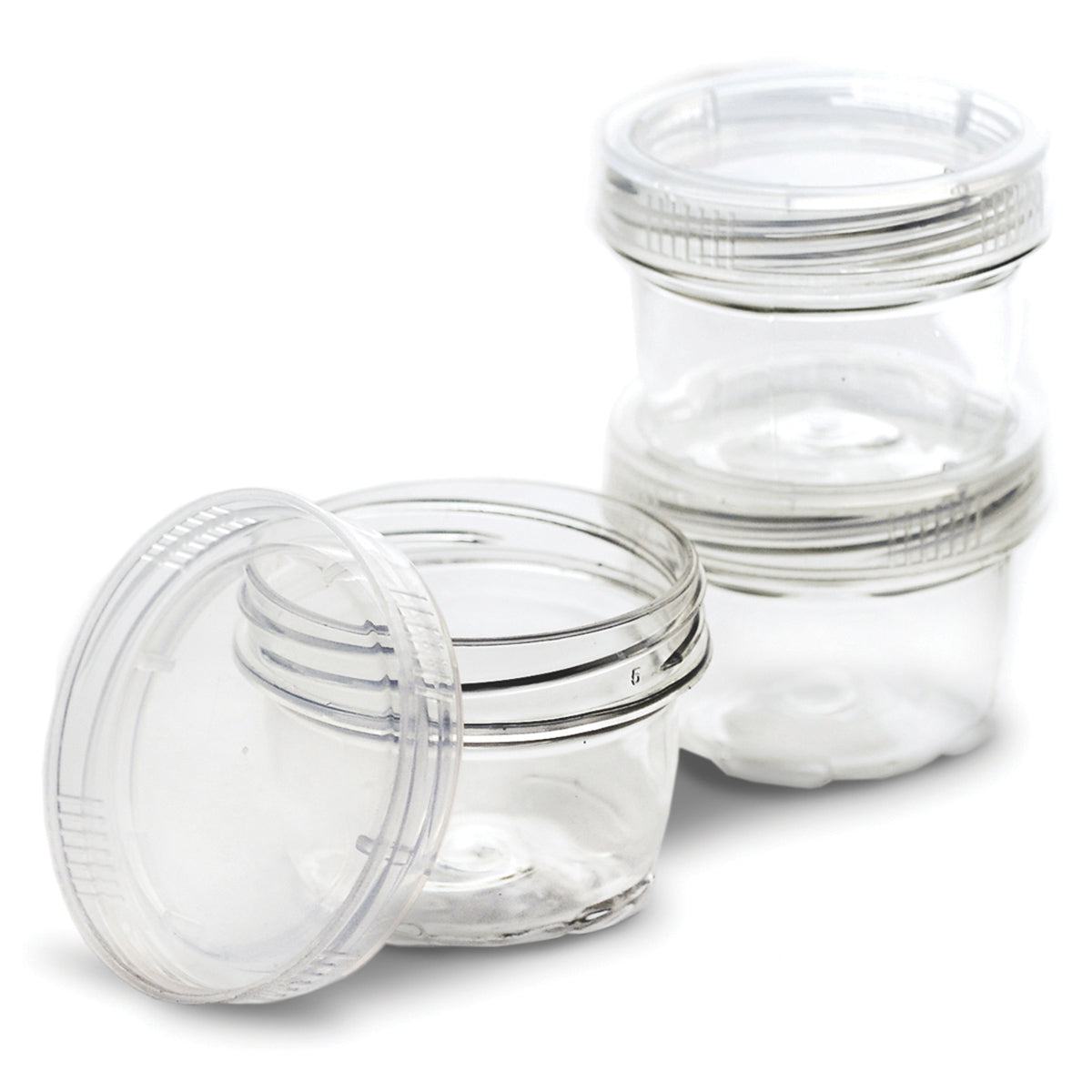 Bead Storage Screw-Top Cups 1.5oz 3/Pkg  