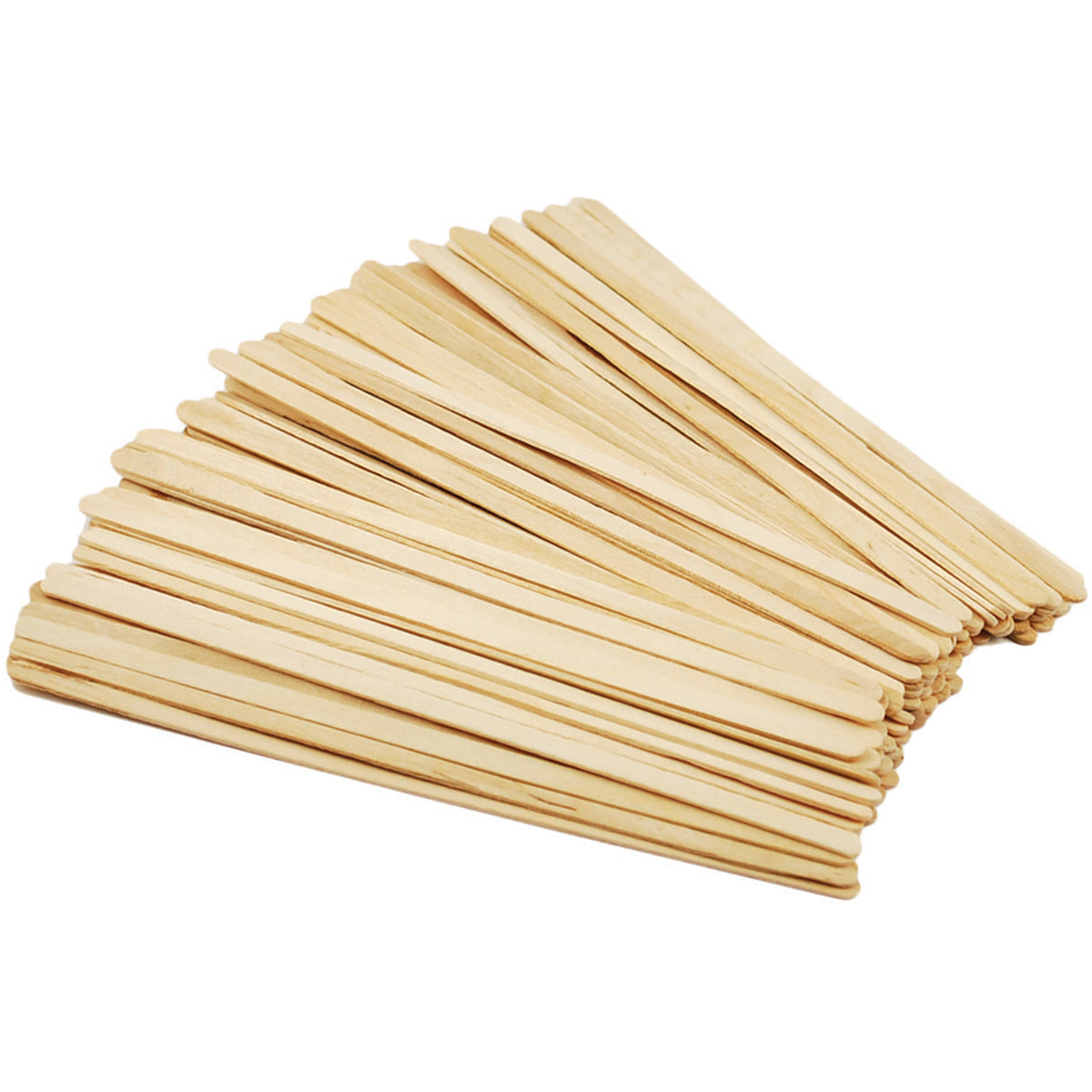 Craft Stir Sticks Natural 7.5" 80/Pkg