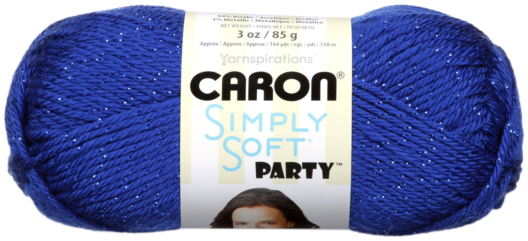 Simply Soft Party Yarn Royal Sparkle