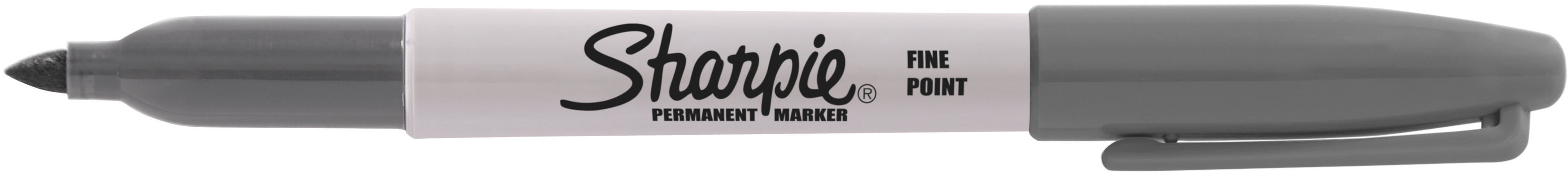 Sharpie Fine Point Permanent Marker Open Stock Dark Matter Gray