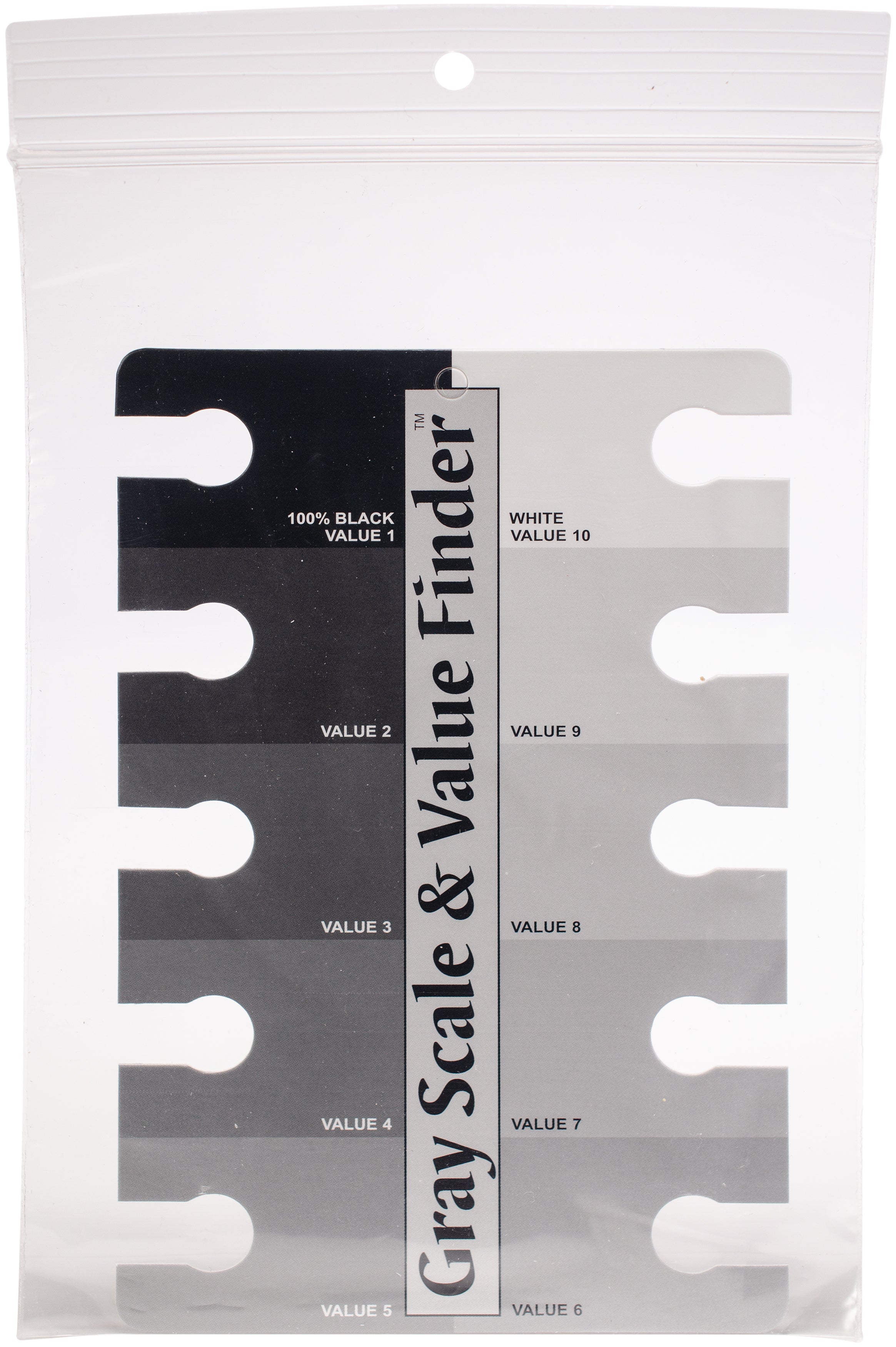 Gray Scale & Value Finder 4"X6"