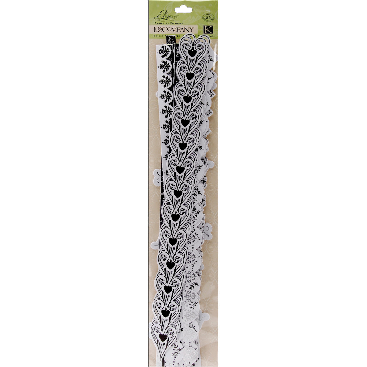 Adhesive Paper Borders Elegance