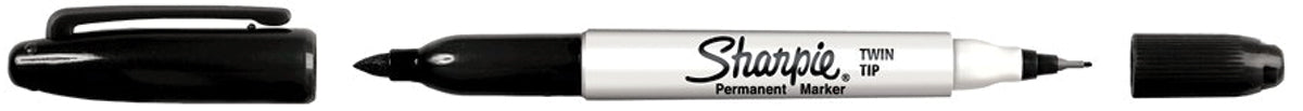 Sharpie Fine/Ultra Fine Twin-Tip Permanent Marker Open Stock Black