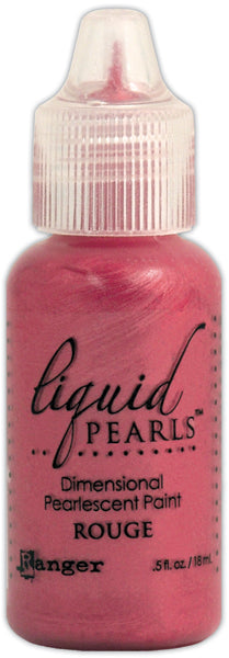 Liquid Pearls Dimensional Pearlescent Paint .5oz Rouge