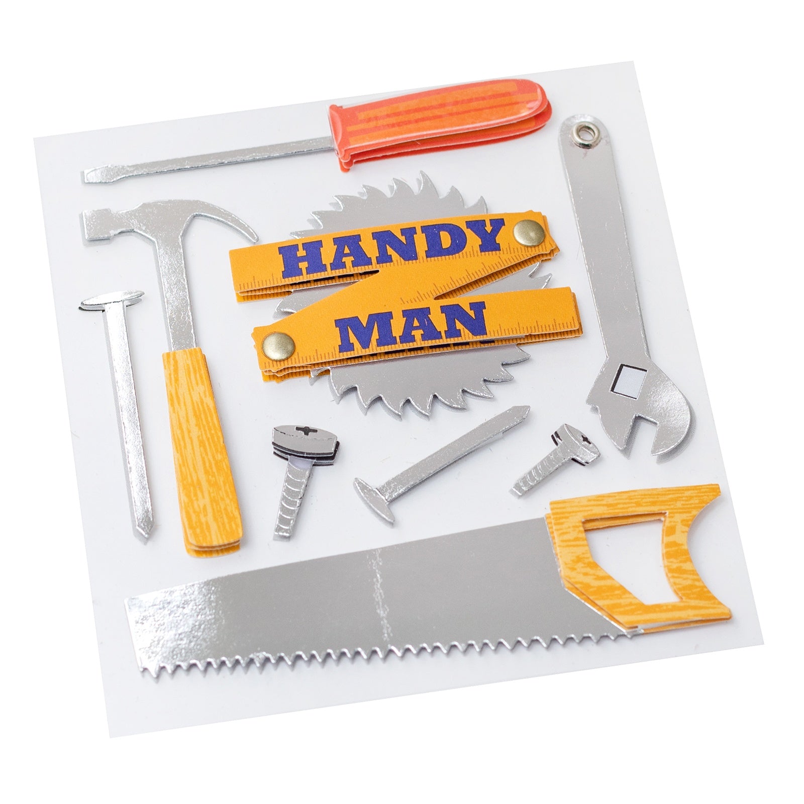 K&Company Dimensional Stickers-Handy Man