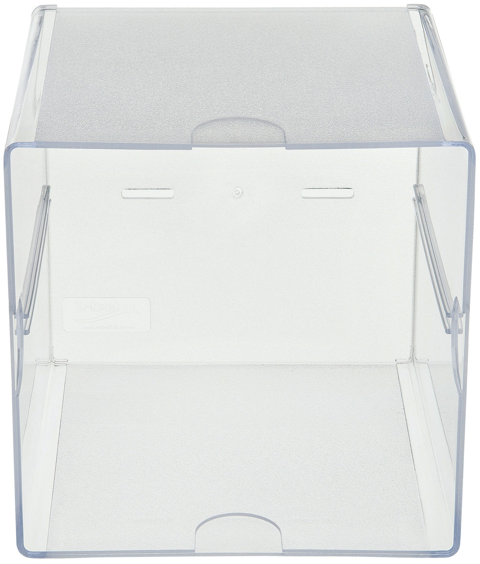 Stackable Open Cube Storage Organizer 6"X6"X6" Clear