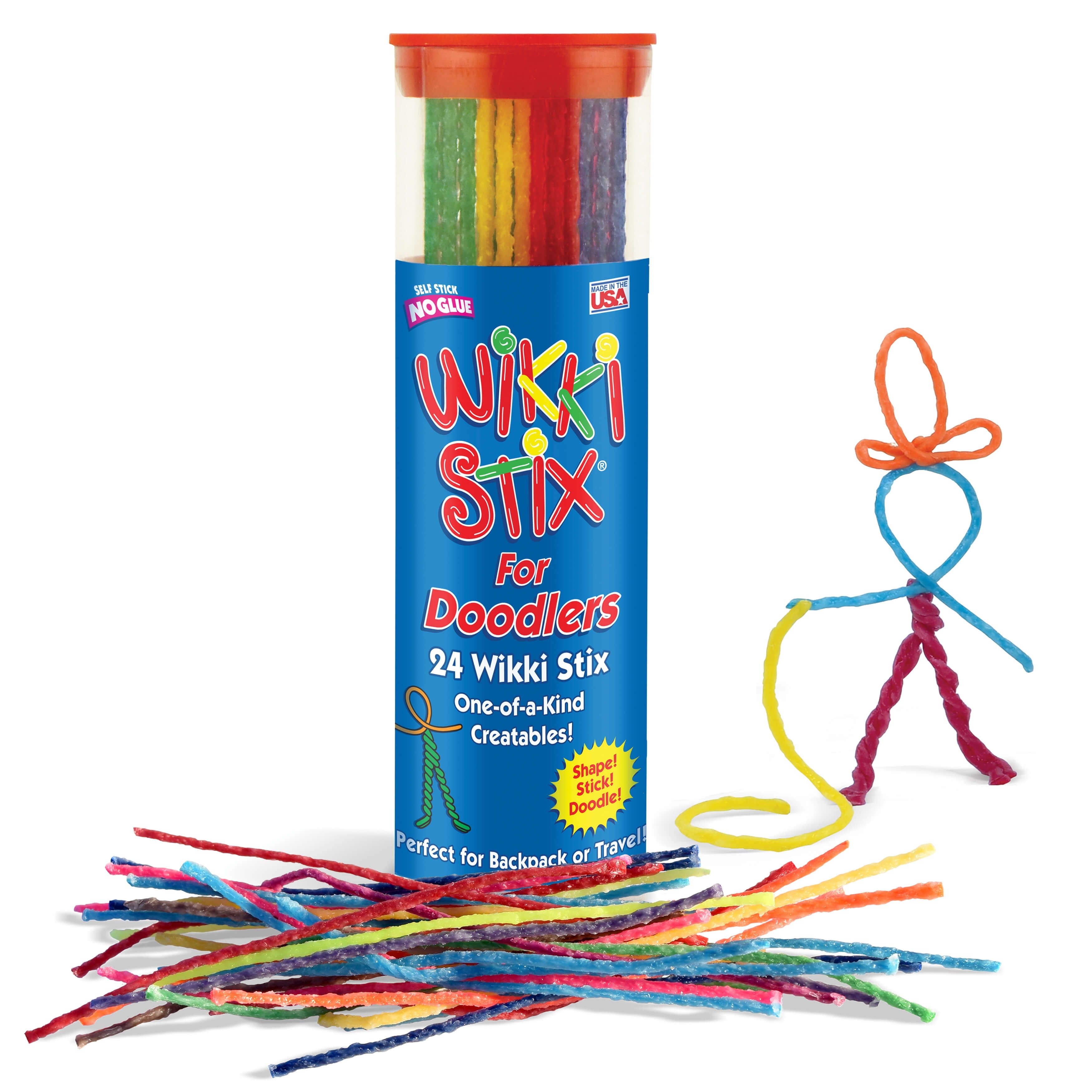 Wikki Stix For Doodlers 24/Pkg  