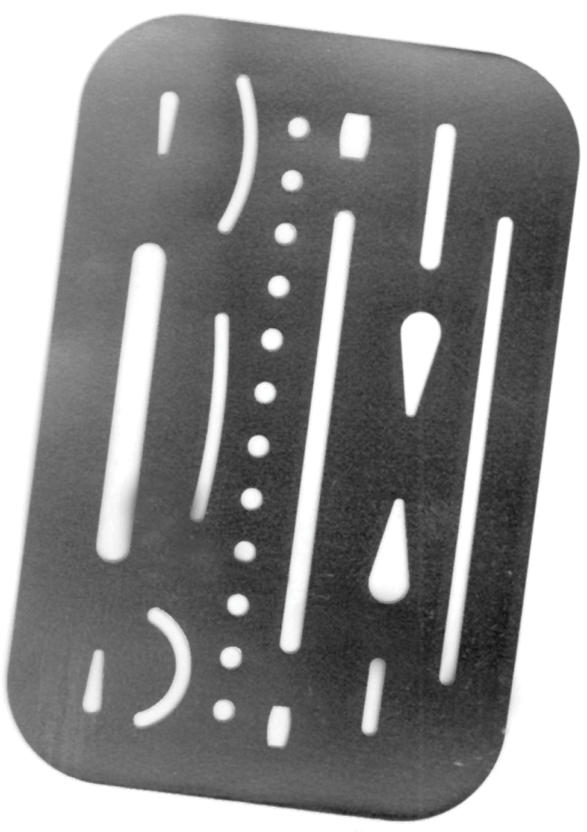 Erasing Shield 3.5"X2.25"