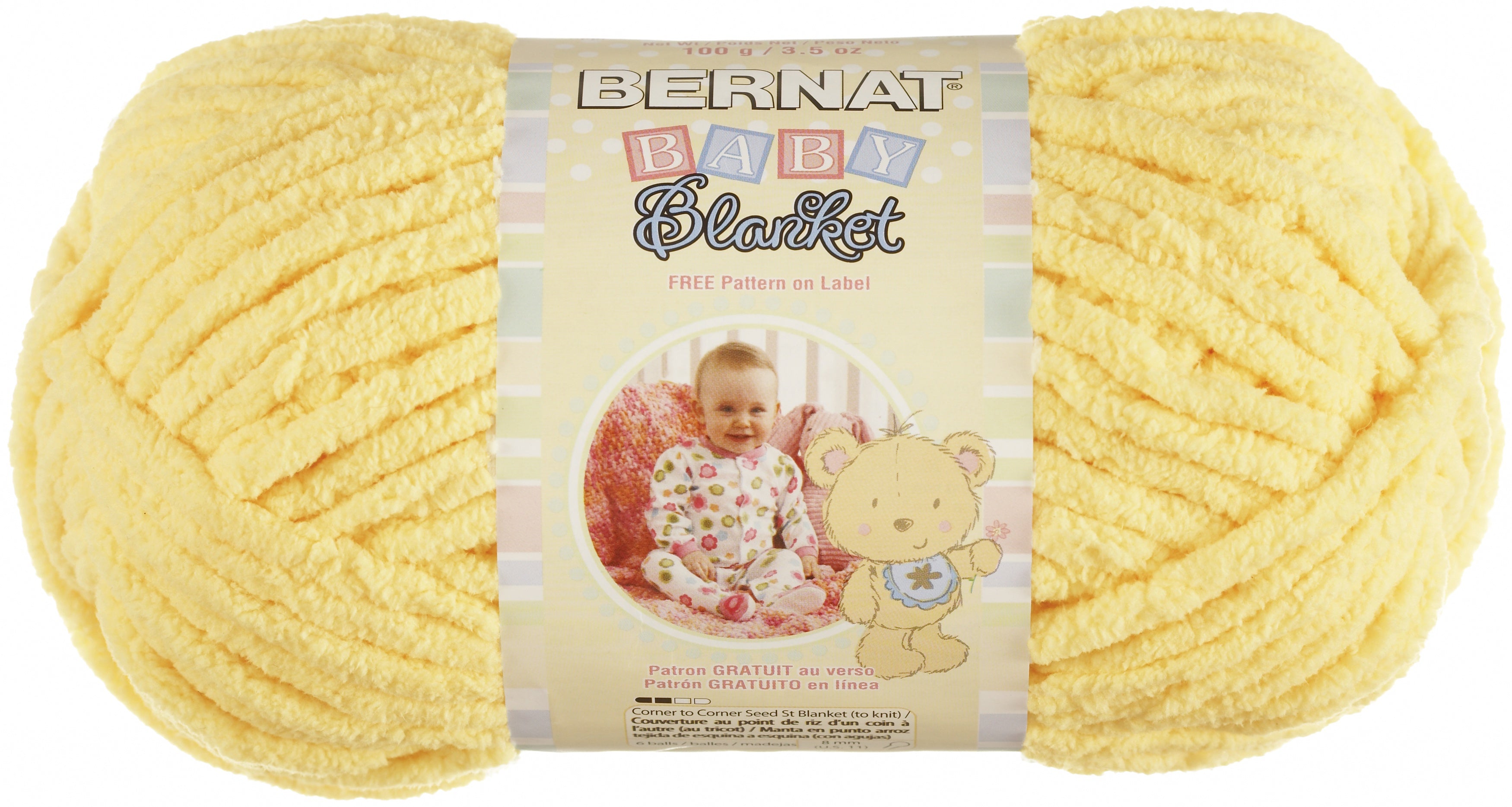 Baby Blanket Yarn Yellow