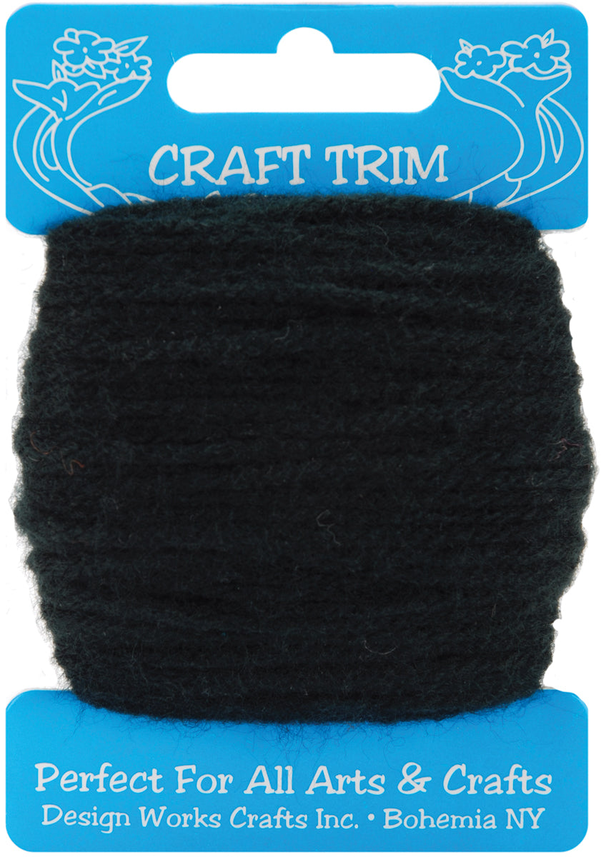 Craft Yarn 20yd Black