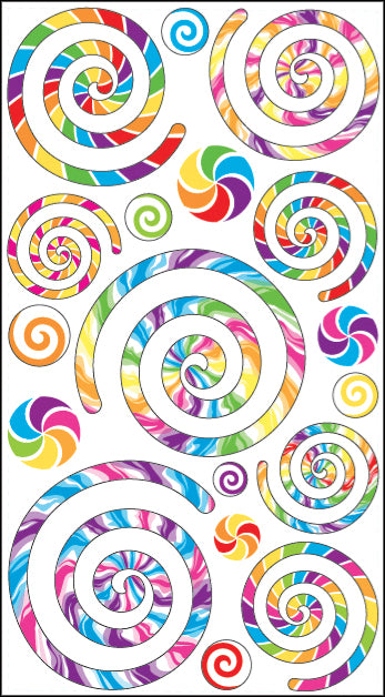 Sticko Stickers Swirls & Twirls