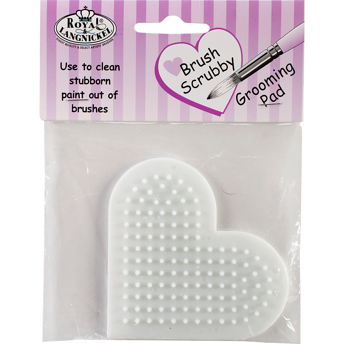 Brush Scrubby Grooming Pad 3"X3.25"