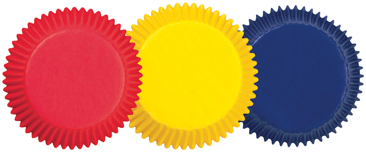 Standard Baking Cups Primary 75/Pkg