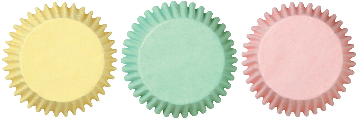 Mini Baking Cups Pastels 100/Pkg