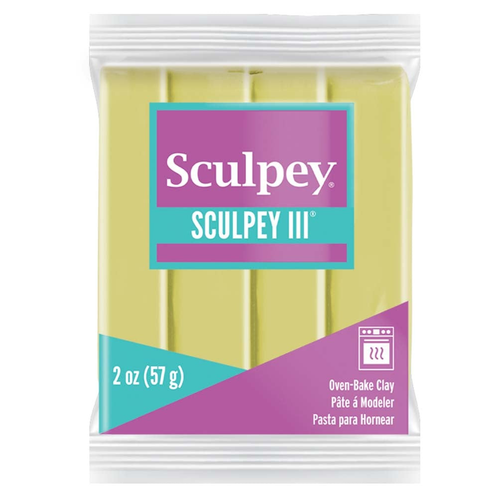 Sculpey III Polymer Clay 2oz Glow-In-The-Dark