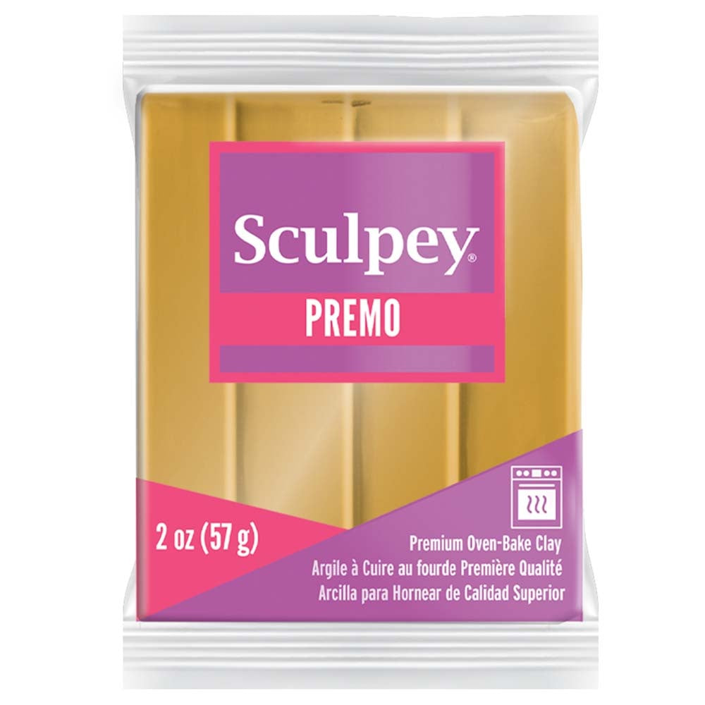 Premo Sculpey Accents Polymer Clay 2oz 18K Gold