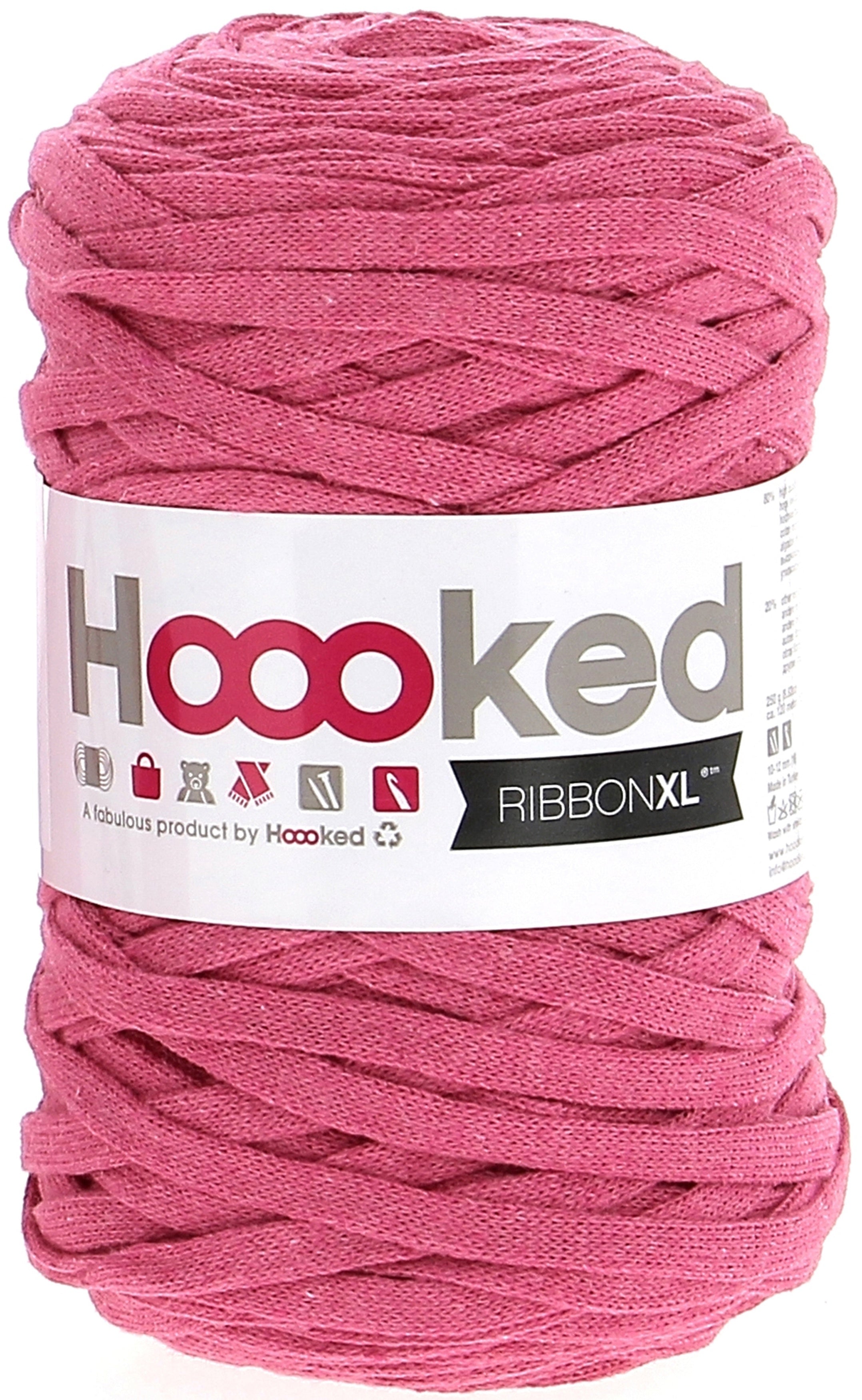 Hoooked Ribbon XL Yarn Bubblegum