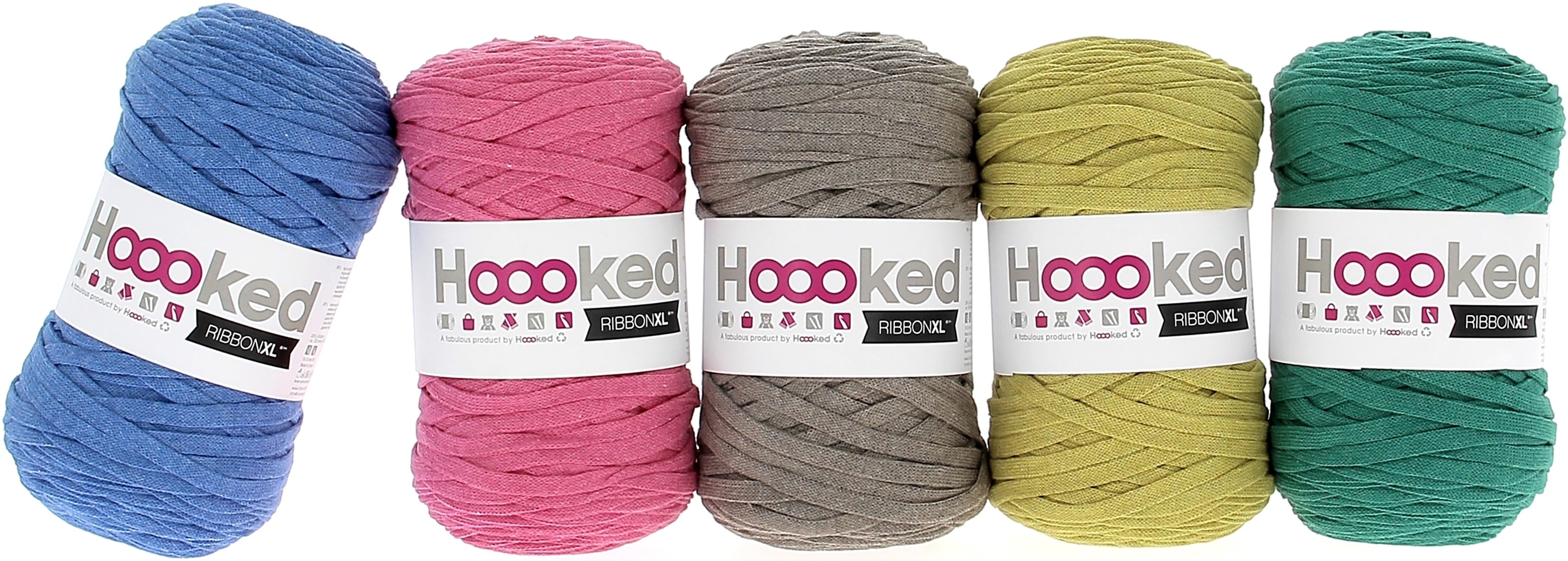 Hoooked Ribbon XL Yarn Bubblegum