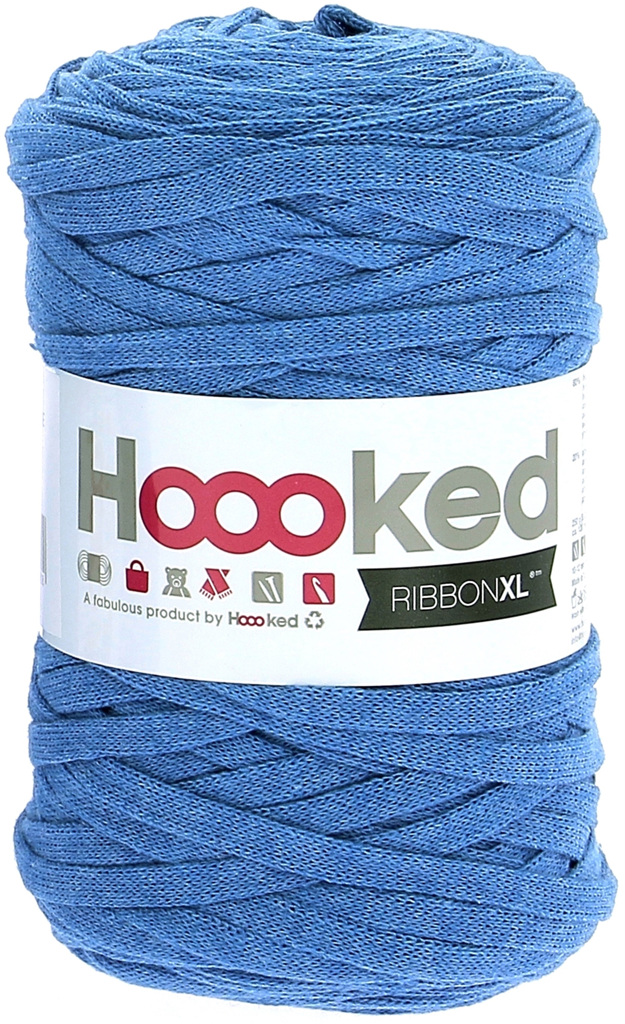 Hoooked Ribbon XL Yarn Imperial Blue