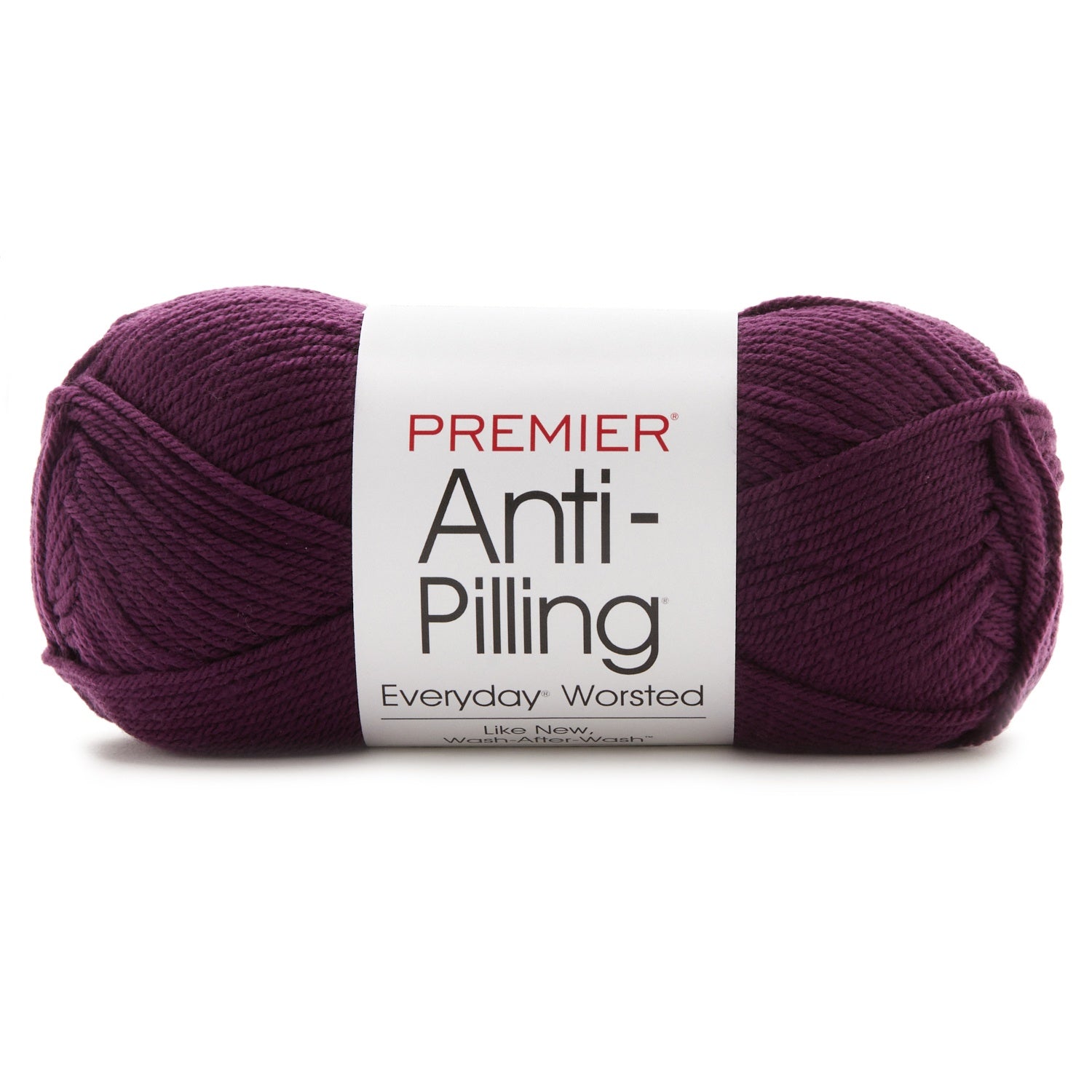 Deborah Norville Collection Everyday Solid Yarn Aubergine