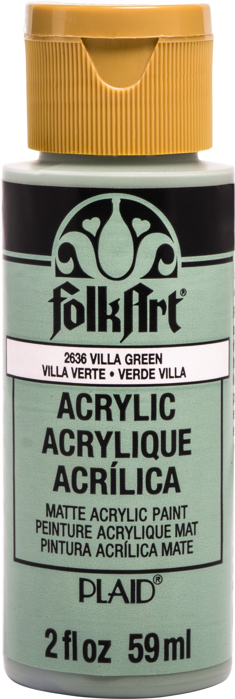FolkArt Acrylic Paint 2oz Villa Green