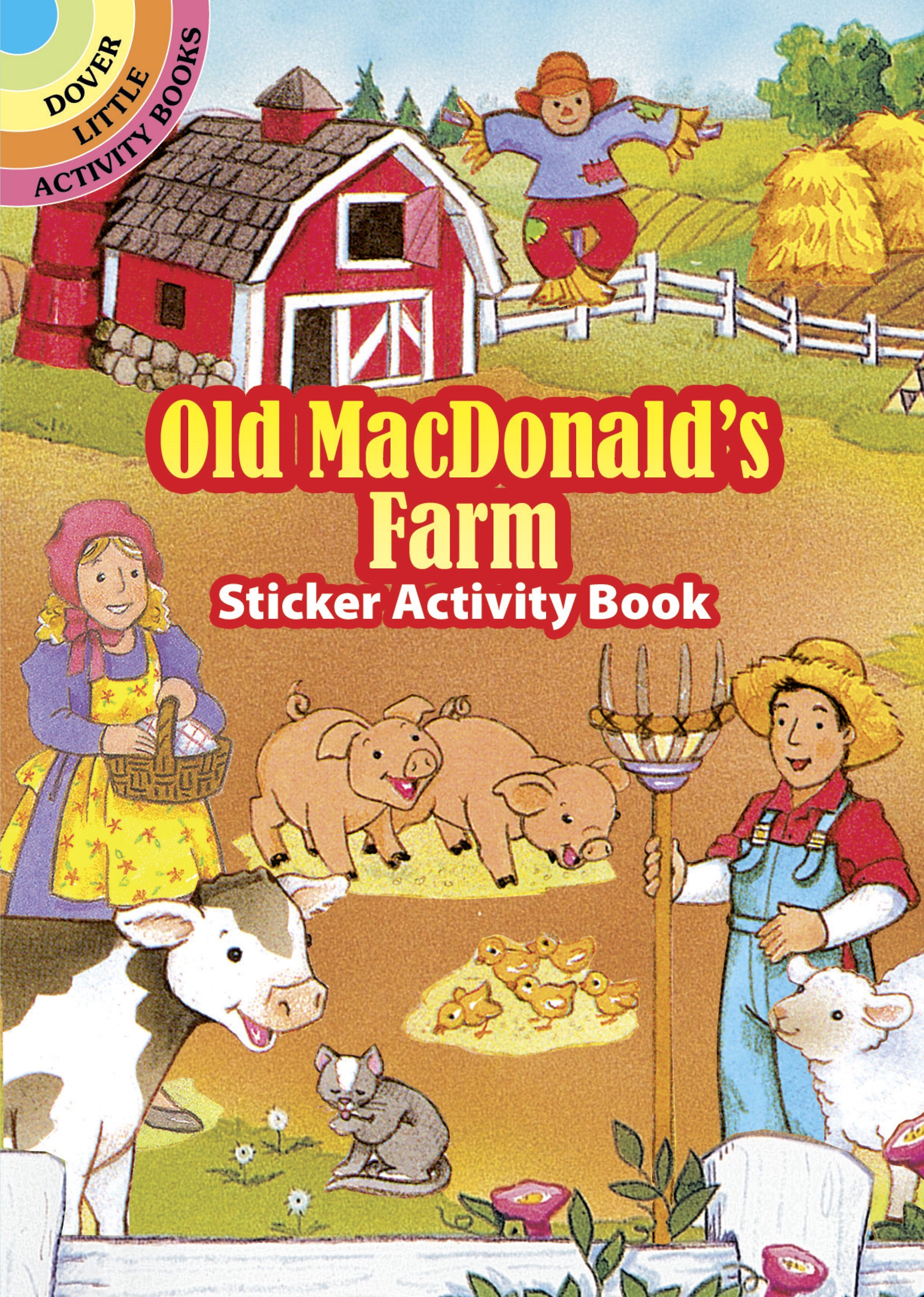 Dover Publications Old Macdonald's Farm Stkr Actv Bk