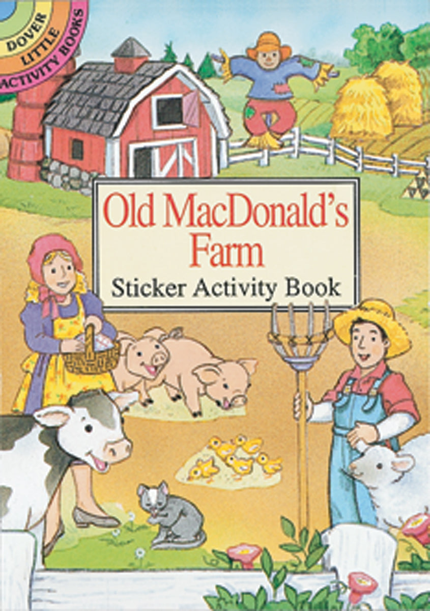 Dover Publications Old Macdonald's Farm Stkr Actv Bk