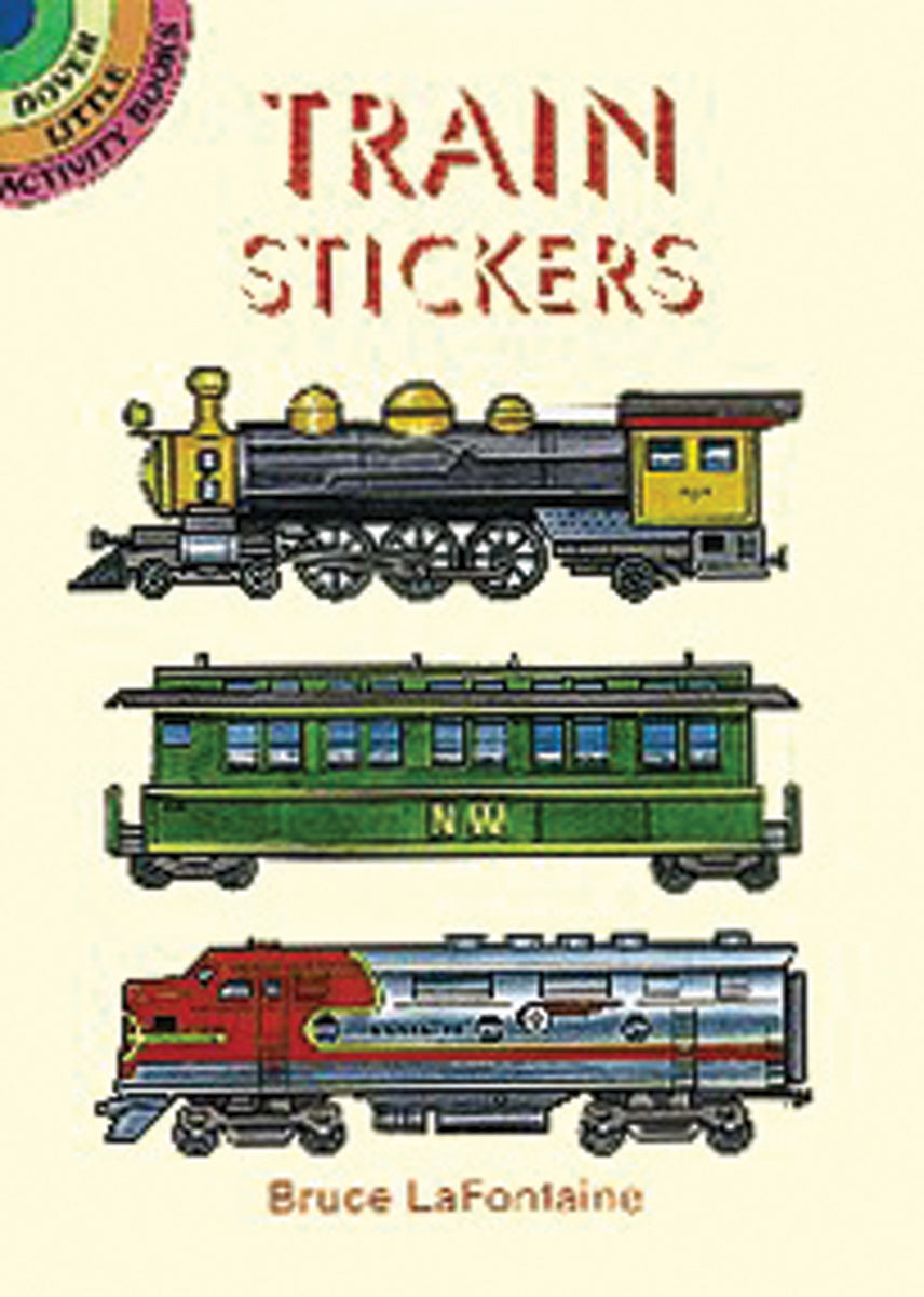 Dover Publications Train Stickers