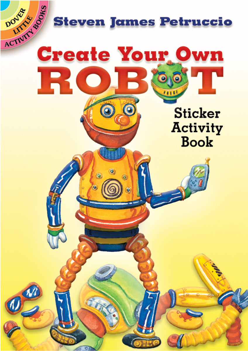 Dover Publications CYO Robot Sticker Activity Book