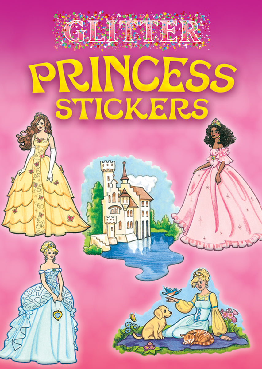 Dover Publications Glitter Princess Stickers