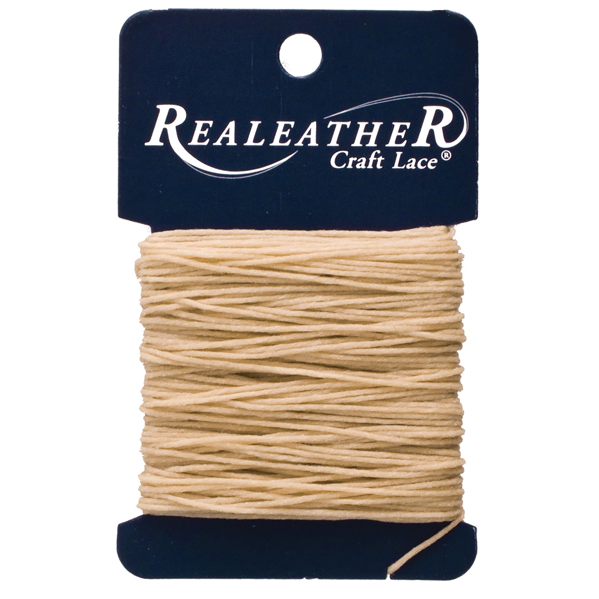 Waxed Thread 25yd Tan