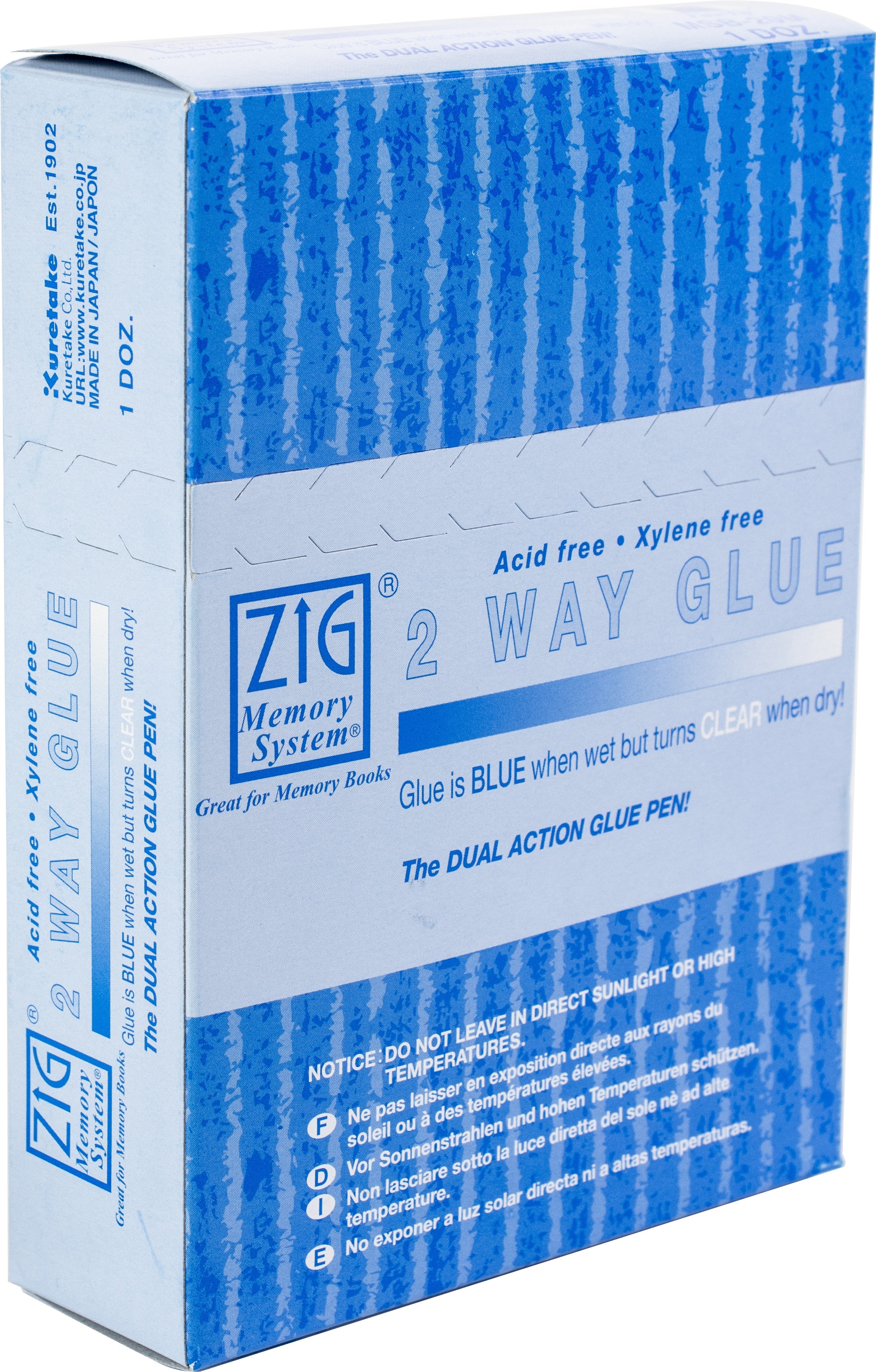 Zig 2-Way Glue Pen Bulk Fine Tip