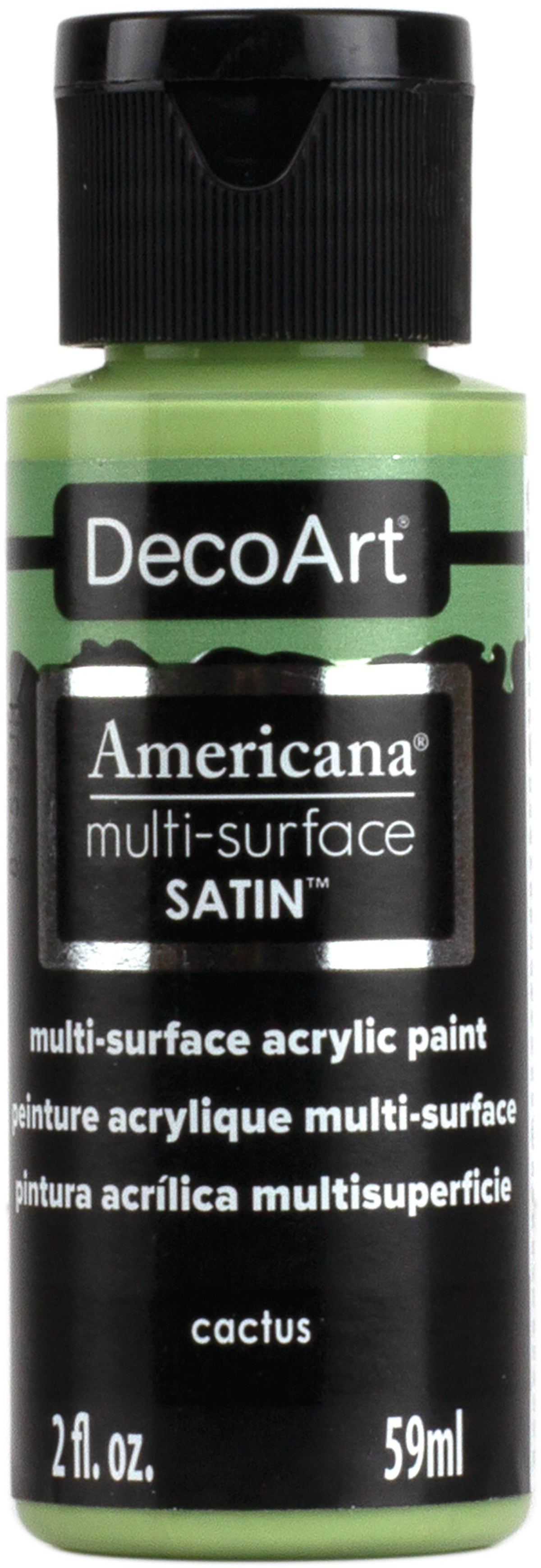 Americana Multi-Surface Satin Acrylic Paint 2oz Cactus