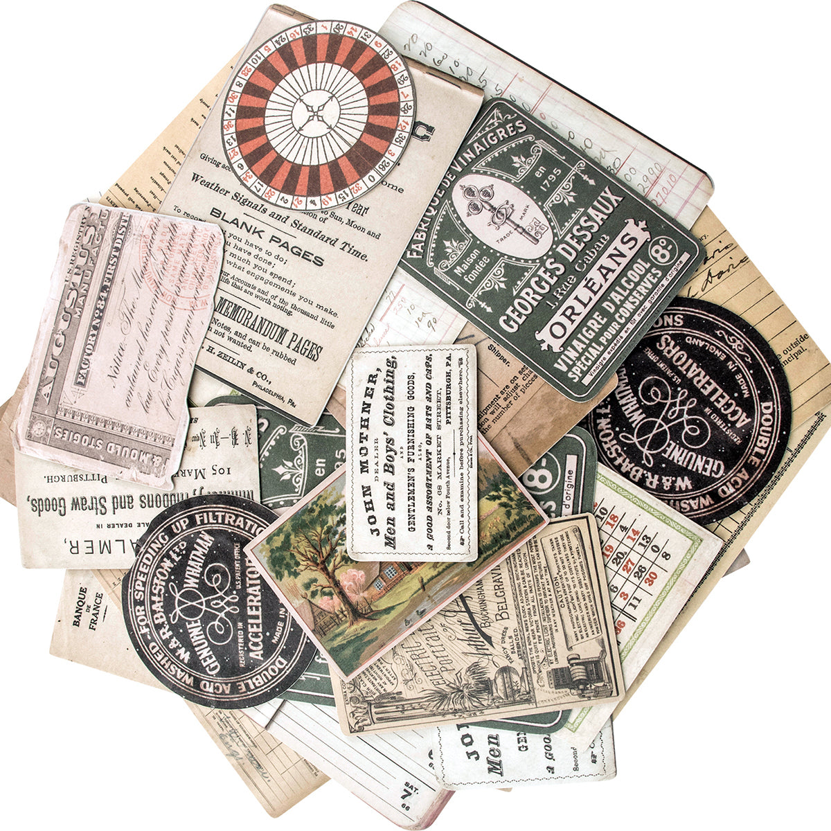 Idea-Ology Layers Cards 33/Pkg 1.5"X2" To 4.5"X5.75"